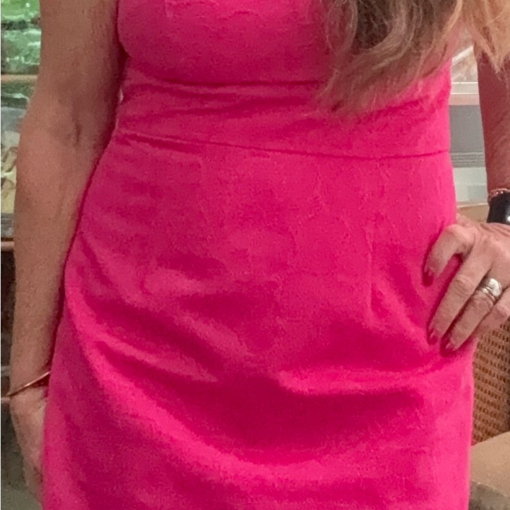 Muse Pink Sheath Midi Dress for Cocktail - Picture 9 of 9